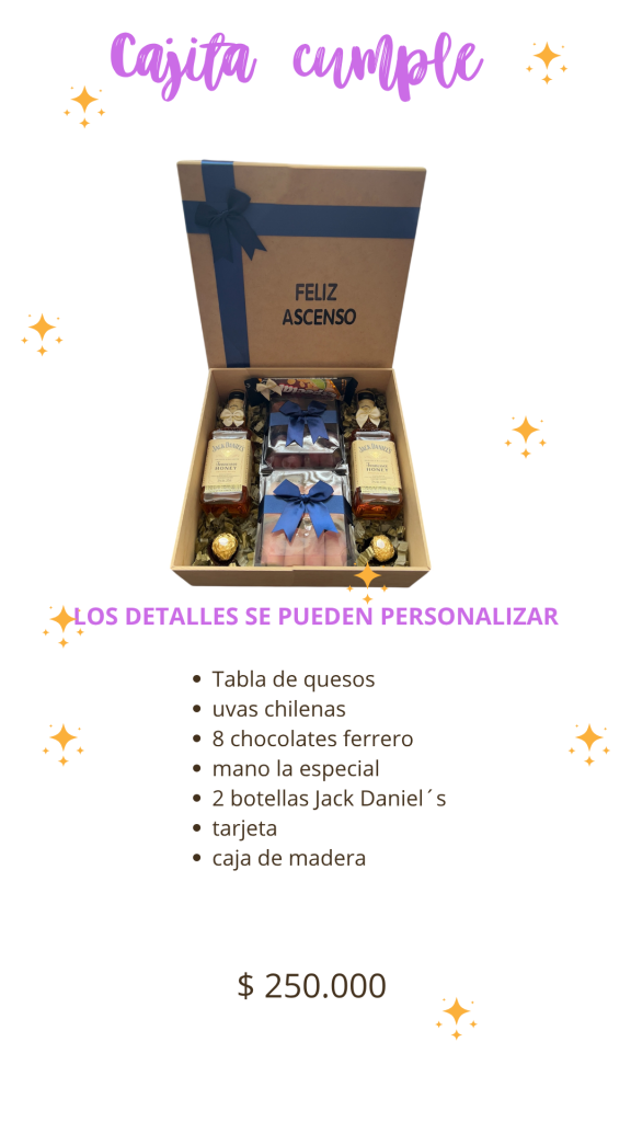 CAJITA CUMPLE
