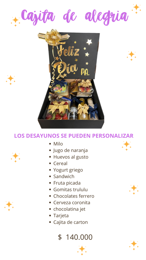 CAJITA DE ALEGRIA
