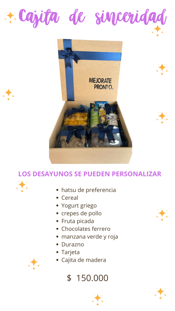 CAJITA DE SINCERIDAD